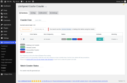 Page screenshot: LiteSpeed Cache &rarr; Crawler
