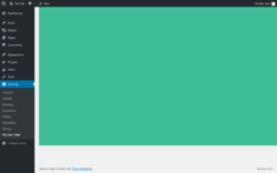 Page screenshot: Settings  &rarr; FB Live Chat &rarr; Design