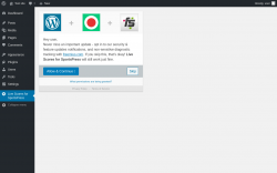 Page screenshot: Live Scores for SportsPress ‹ Test site — WordPress