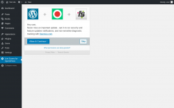 Page screenshot: Live Scores for SportsPress ‹ Test site — WordPress