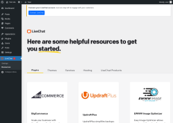 Page screenshot: LiveChat  → Resources