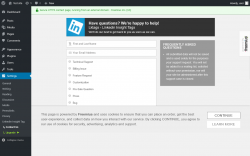 Page screenshot: Settings → Contact Us