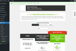 Page screenshot: Settings → Upgrade  ➤