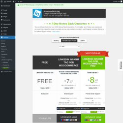 Page screenshot: Settings → Upgrade  ➤