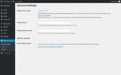 Page screenshot: Delivery Drivers