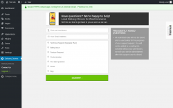 Page screenshot: Delivery Drivers &rarr; Contact Us
