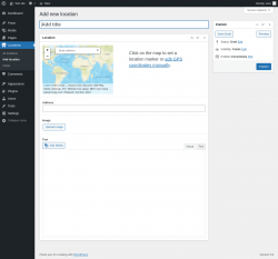 Page screenshot: Locations → Add location