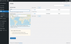 Page screenshot: Locations → Areas