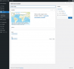 Page screenshot: Locations → Add location