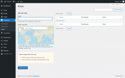 Page screenshot: Locations → Areas