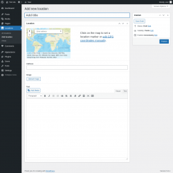 Page screenshot: Locations → Add location
