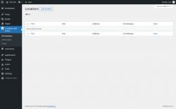 Page screenshot: Locations and Areas