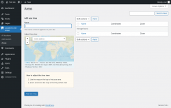 Page screenshot: Locations and Areas → Areas