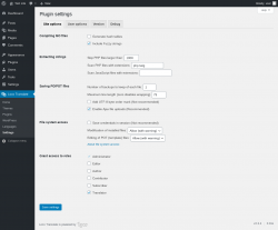 Page screenshot: Loco Translate &rarr; Settings