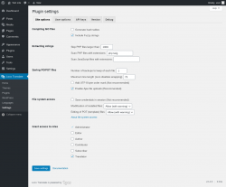 Page screenshot: Loco Translate &rarr; Settings