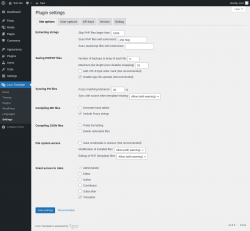 Page screenshot: Loco Translate &rarr; Settings