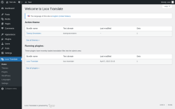 Page screenshot: Loco Translate