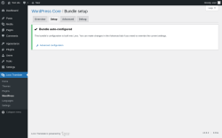 Page screenshot: Loco Translate &rarr; WordPress &rarr; 
            Setup 
        