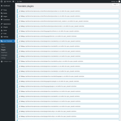 Page screenshot: Loco Translate &rarr; Plugins