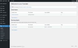 Page screenshot: Loco Translate