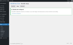 Page screenshot: Loco Translate &rarr; WordPress &rarr; 
            Setup 
        
