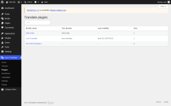 Page screenshot: Loco Translate &rarr; Plugins