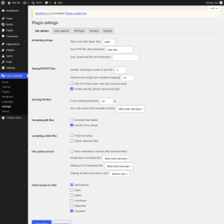 Page screenshot: Loco Translate &rarr; Settings