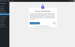 Page screenshot: Login Customizer ‹ Test site — WordPress