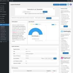 Page screenshot: Loginizer Security
