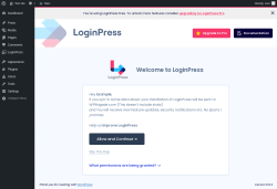 Page screenshot: LoginPress