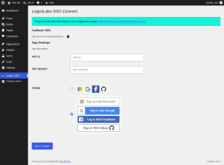 Page screenshot: Logon SSO