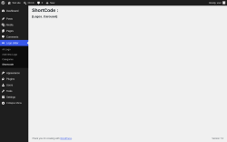Page screenshot: Logo slider &rarr; Shortcode