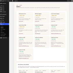 Page screenshot: Lola &rarr; Addons