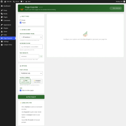 Page screenshot: Page Exporter