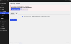 Page screenshot: Glossary &rarr; Settings &rarr; Misc.