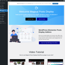 Page screenshot: Magical Posts Display