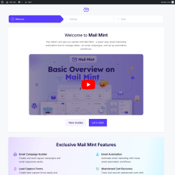 Page screenshot: Mail Mint - Setup Wizard