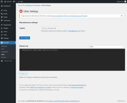 Page screenshot: MC4WP → Other