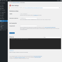 Page screenshot: MC4WP &rarr; Other