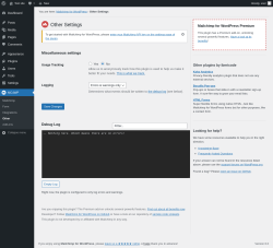 Page screenshot: MC4WP &rarr; Other
