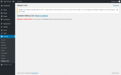 Page screenshot: Settings &rarr; Mailgun Lists