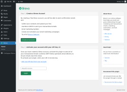 Page screenshot: Brevo &rarr; Forms