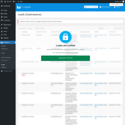 Page screenshot: MailOptin → Leads