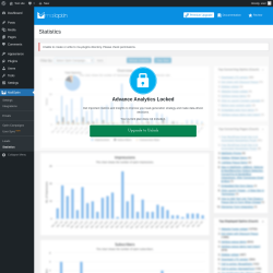Page screenshot: MailOptin → Statistics