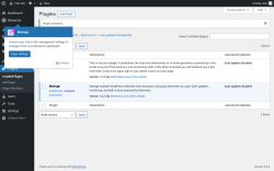 Page screenshot: Plugins &lsaquo; Test site &mdash; WordPress