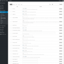 Page screenshot: MangBoard &rarr; Option Setting