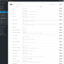 Page screenshot: MangBoard &rarr; Option Setting