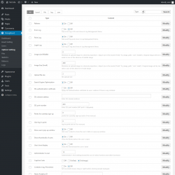 Page screenshot: MangBoard &rarr; Option Setting