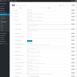 Page screenshot: MangBoard &rarr; Option Setting