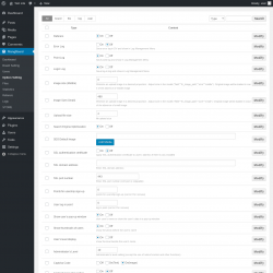 Page screenshot: MangBoard &rarr; Option Setting